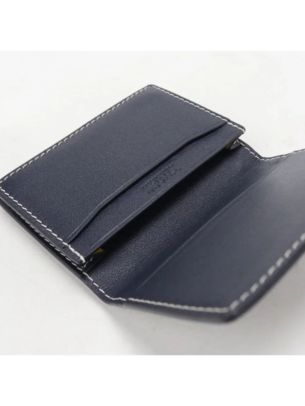 Goyard Malesherbes Business Card Holder Wallet Canvas